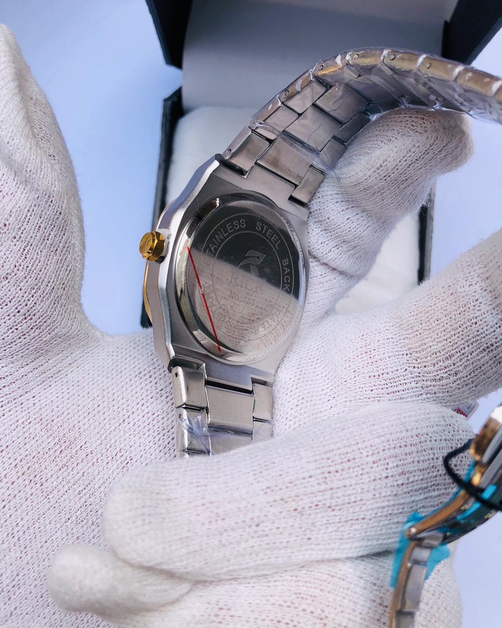 RICK Premium Classic Quartz Watch – Stainless Steel - Two tone case