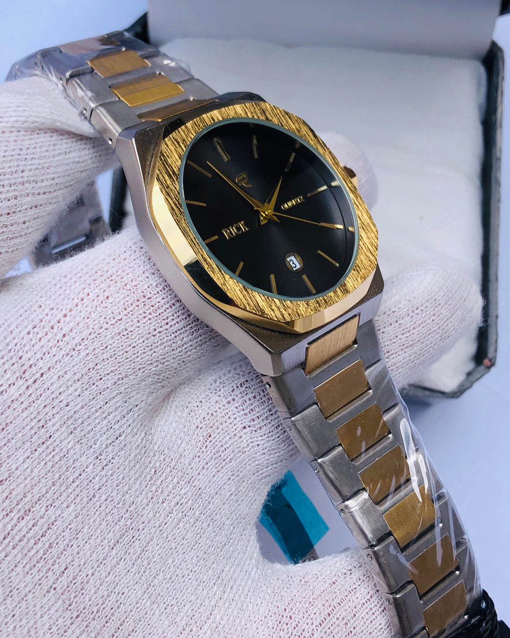 RICK Premium Classic Quartz Watch – Stainless Steel - Two tone case