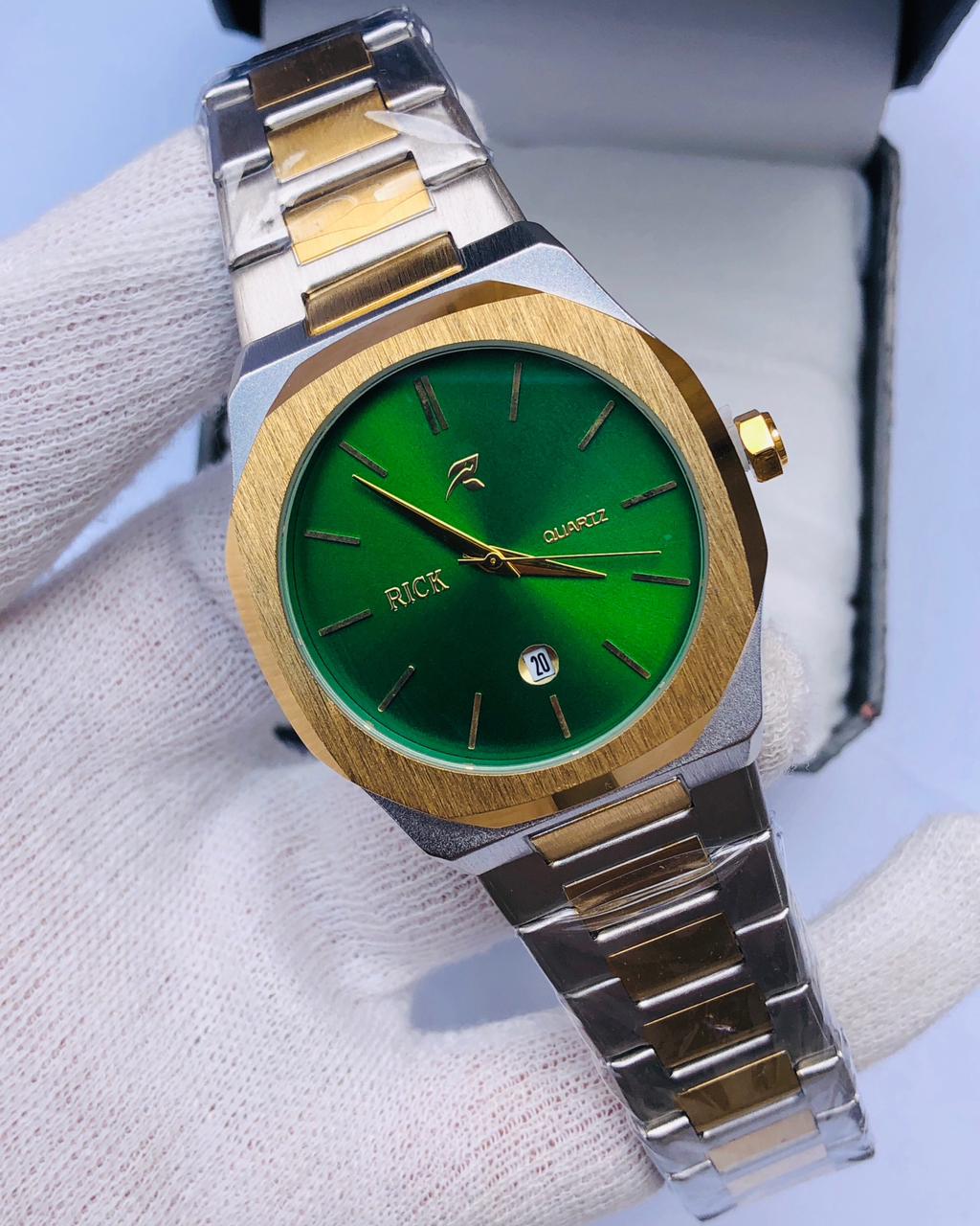 RICK Premium Classic Quartz Watch – Stainless Steel - Two tone case