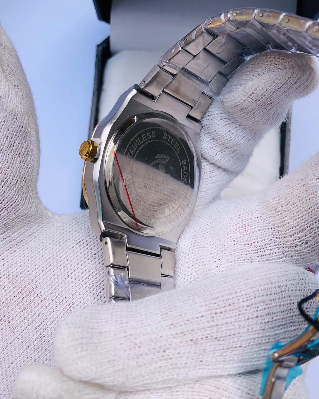 RICK Premium Classic Quartz Watch – Stainless Steel - Two tone case